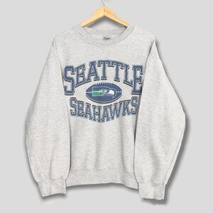 Vintage Seattle Seahawks Sweatshirt, Retro NFL Seattle Seahawks Football Shirt